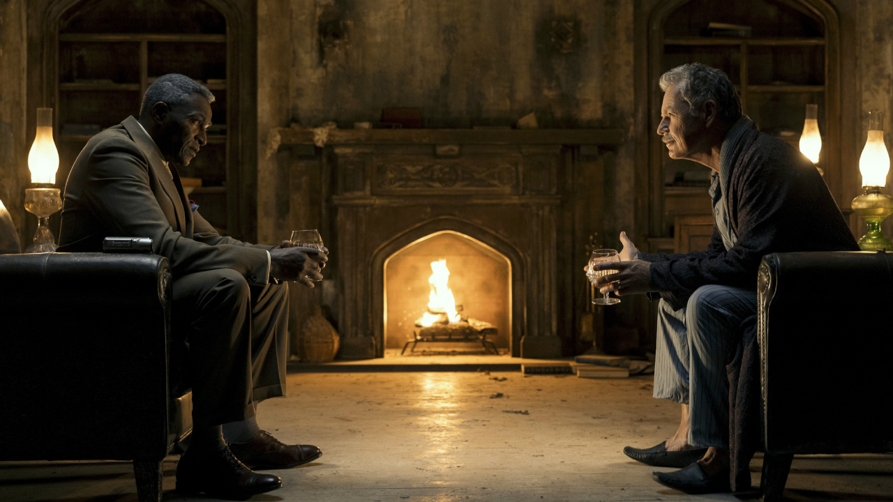 Cena de "A Queda da Casa de Usher" (Foto: Netflix/ Divulgação)