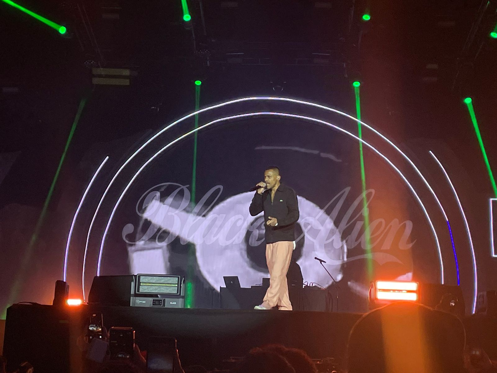 Black Alien no Coala Festival de 2025 (Foto: Bruno Henrique)