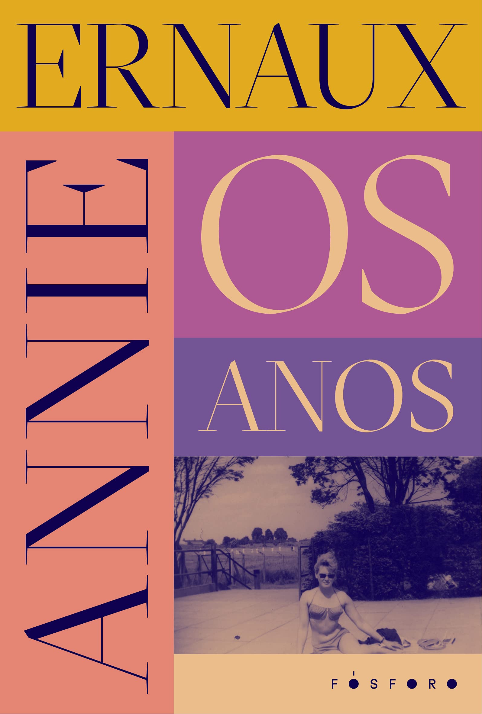 Capa de "Os anos" de Annie Ernaux