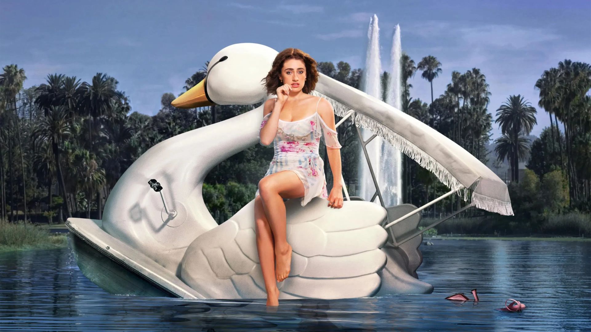 Rachel Sennottt, foto de divulgação de "I Love LA" (Foto: Divulgação/HBO Max)