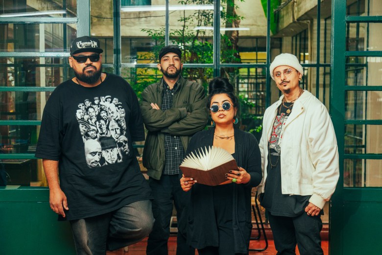 O coletivo Saraund System, criadores do projeto Literatura em Rap