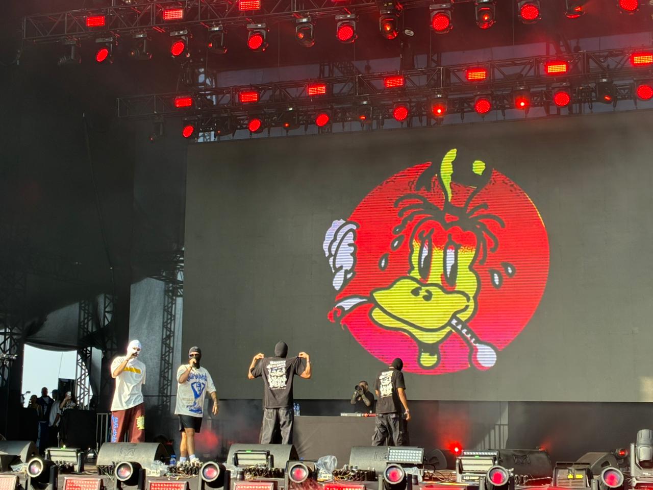 Show do Febre90's no Lollapalooza 2026 (Foto: Bruno Henrique - A Pista Jornal)